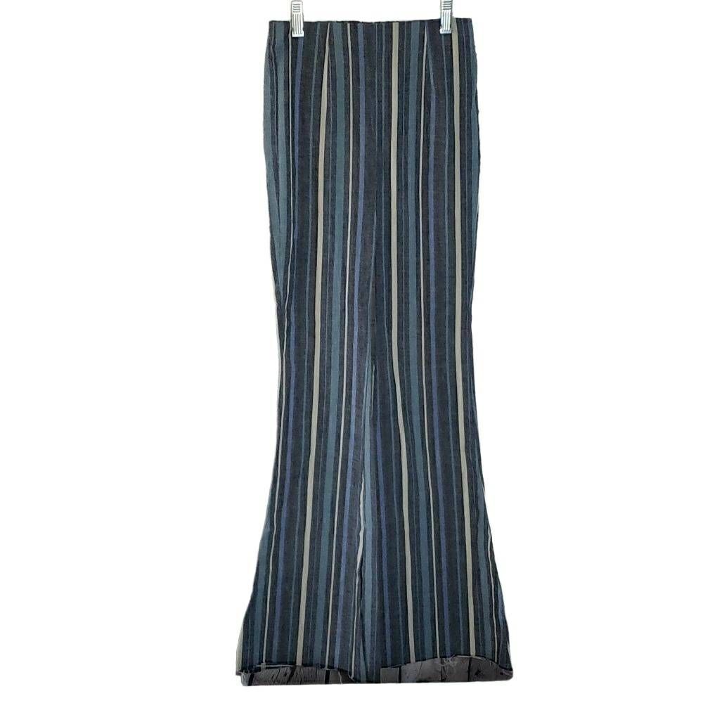 Free People Blue Stripped Pants